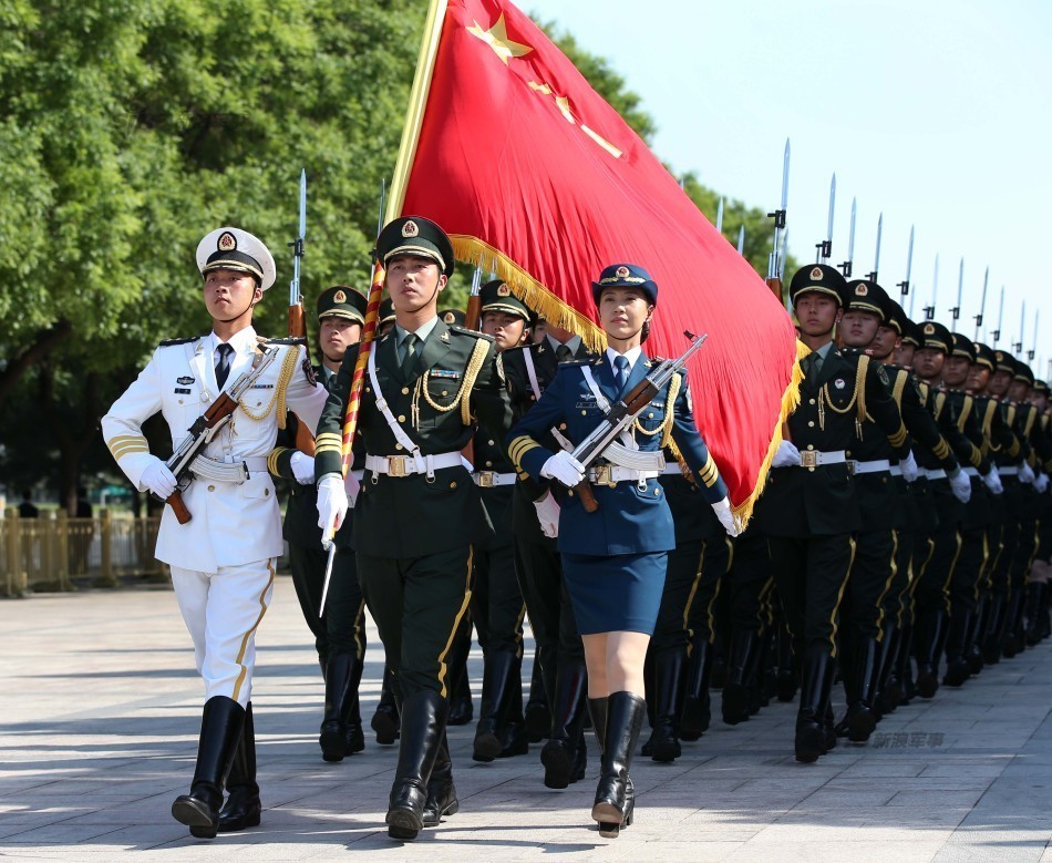 檢閱女兵儀仗隊(duì)，榮耀與力量的展現(xiàn)，檢閱女兵儀仗隊(duì)，榮耀與力量的璀璨瞬間