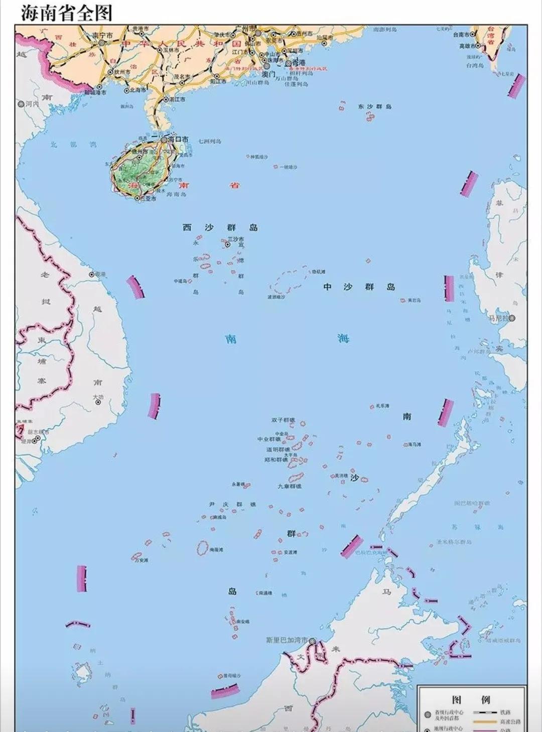 南海地圖高清版大圖，探索神秘的海洋疆域，南海高清地圖大圖，探索神秘海洋疆域之旅